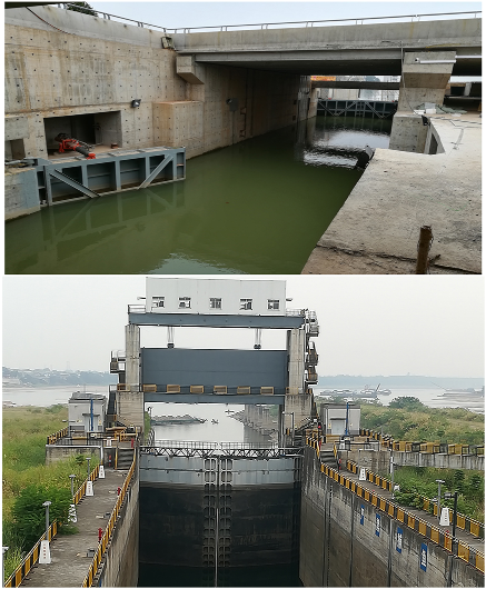 一體式人字門、一字門