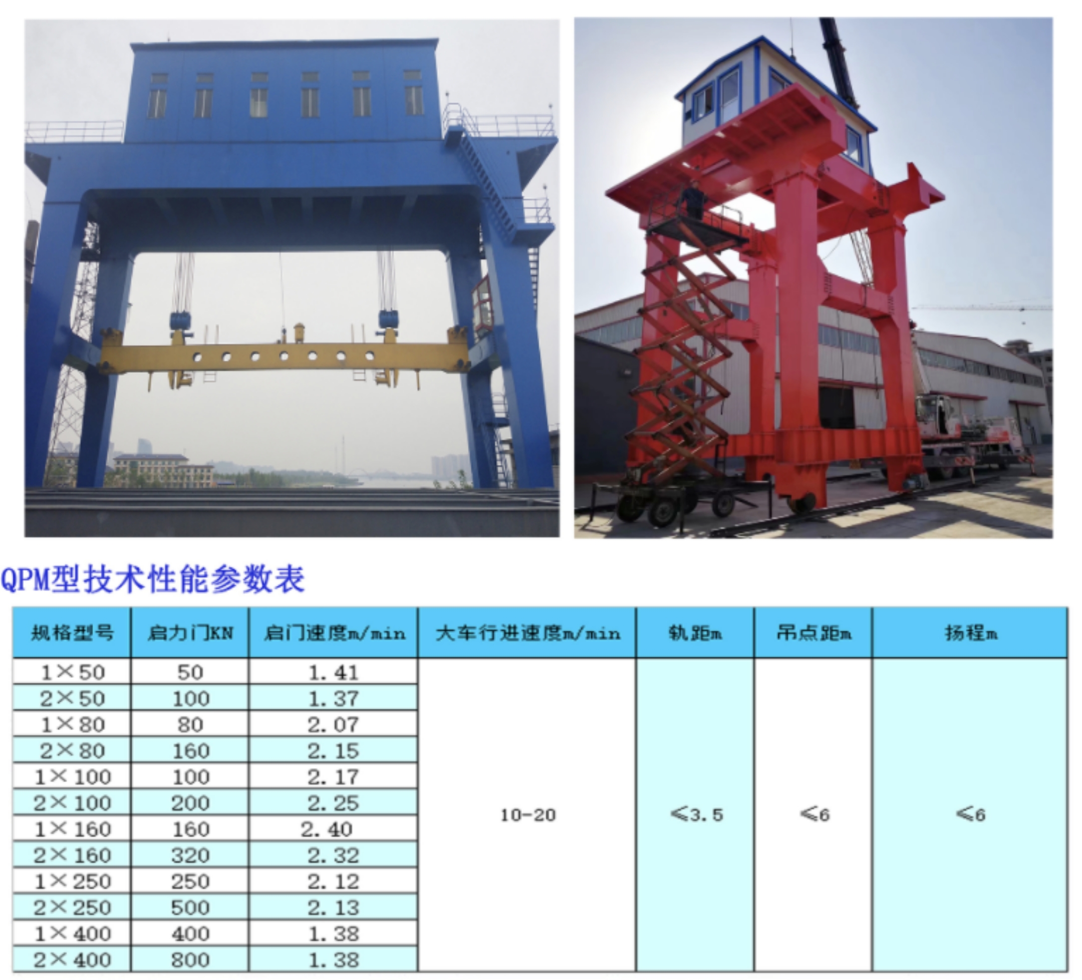 移動(dòng)雙向門(mén)式啟閉機(jī)